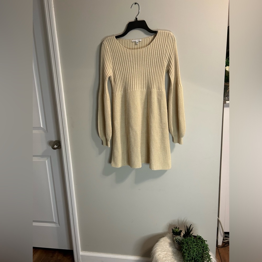 Women’s small sweater dress.